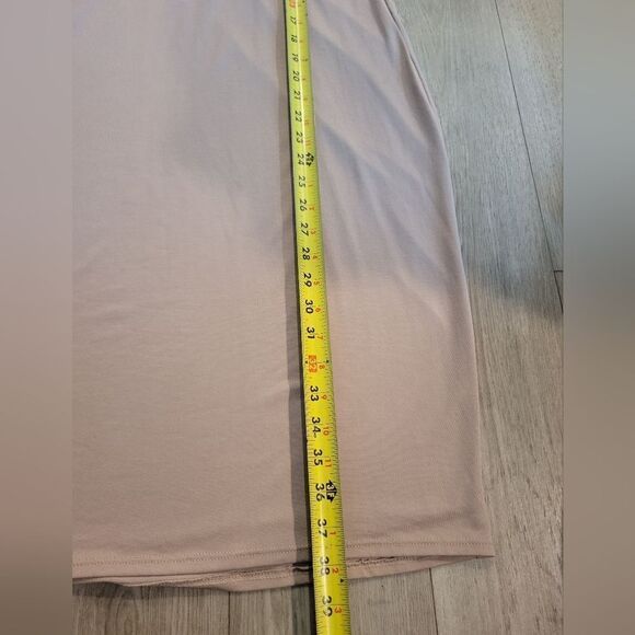 Mikey and joey tan tight fitted dress - Picture 10 of 10